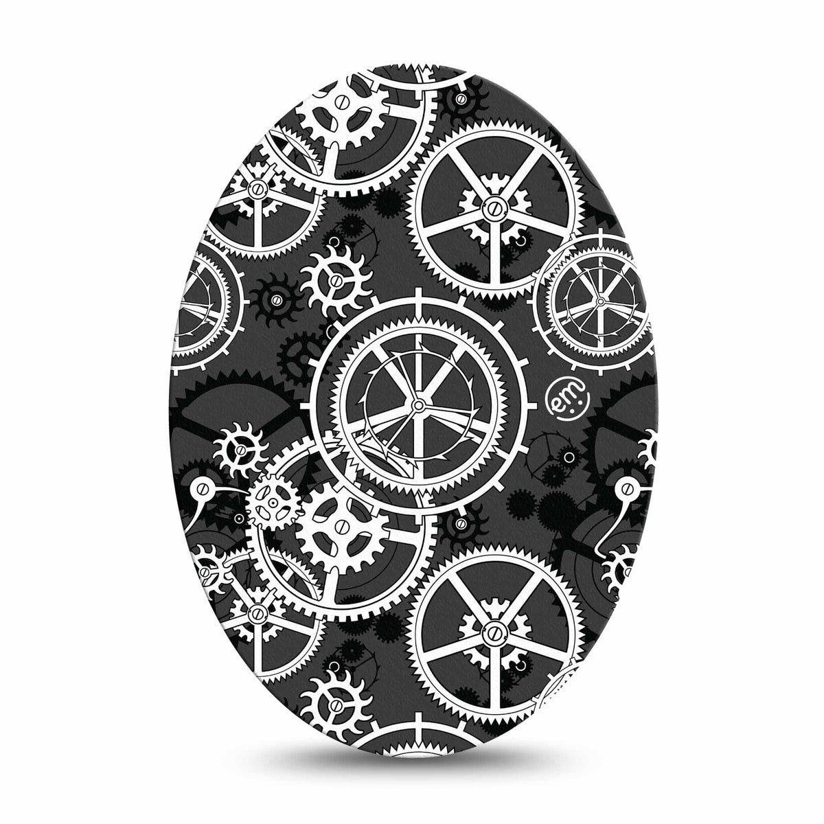 ExpressionMed Mechanisms Adhesive Patch Oval