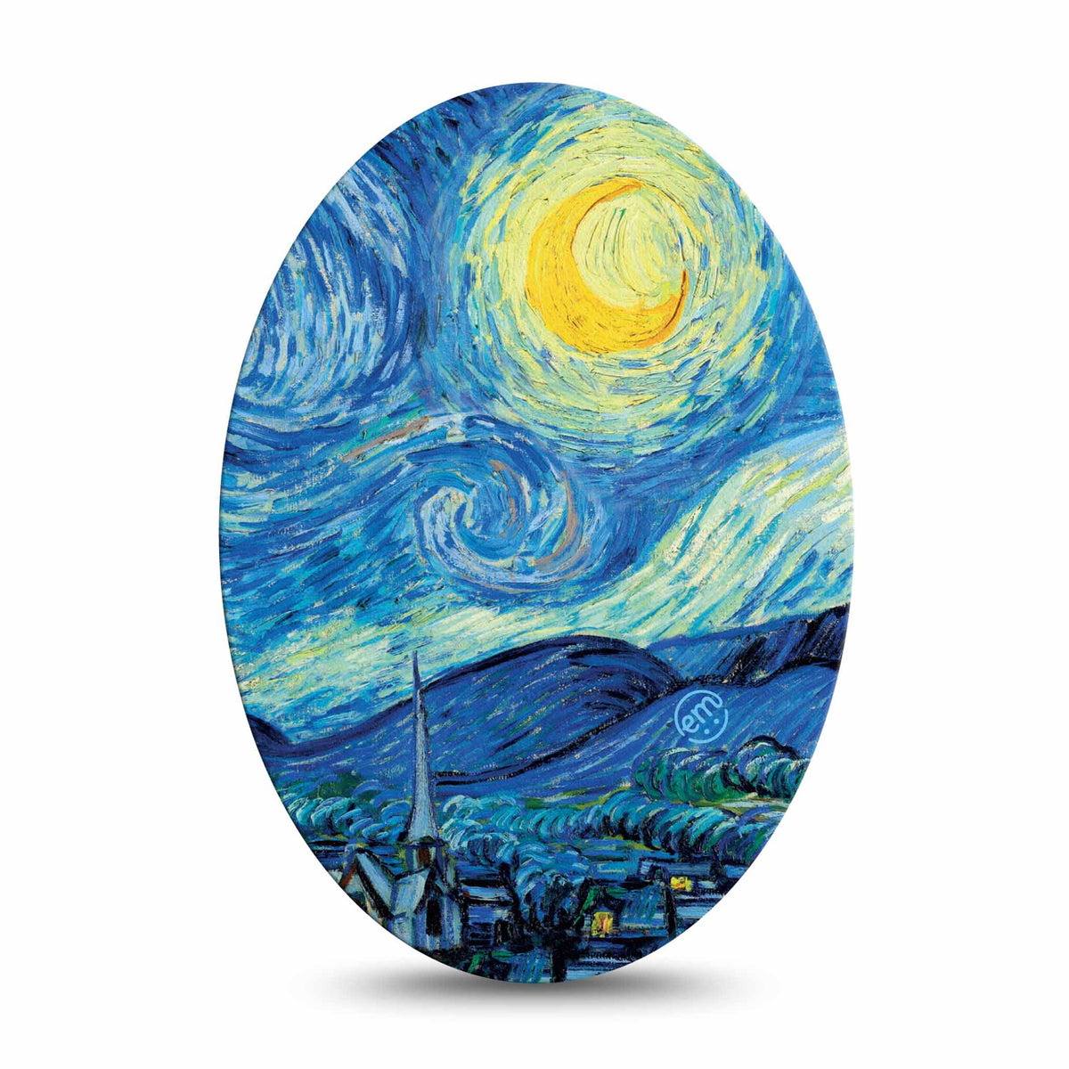 ExpressionMed Starry Nights Adhesive Patch Oval