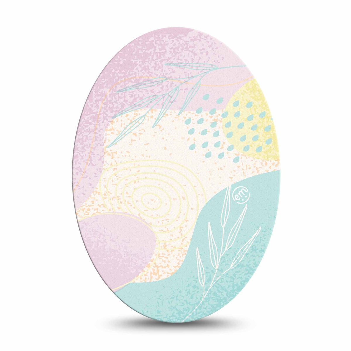 ExpressionMed Modern Pastels Adhesive Patch Oval