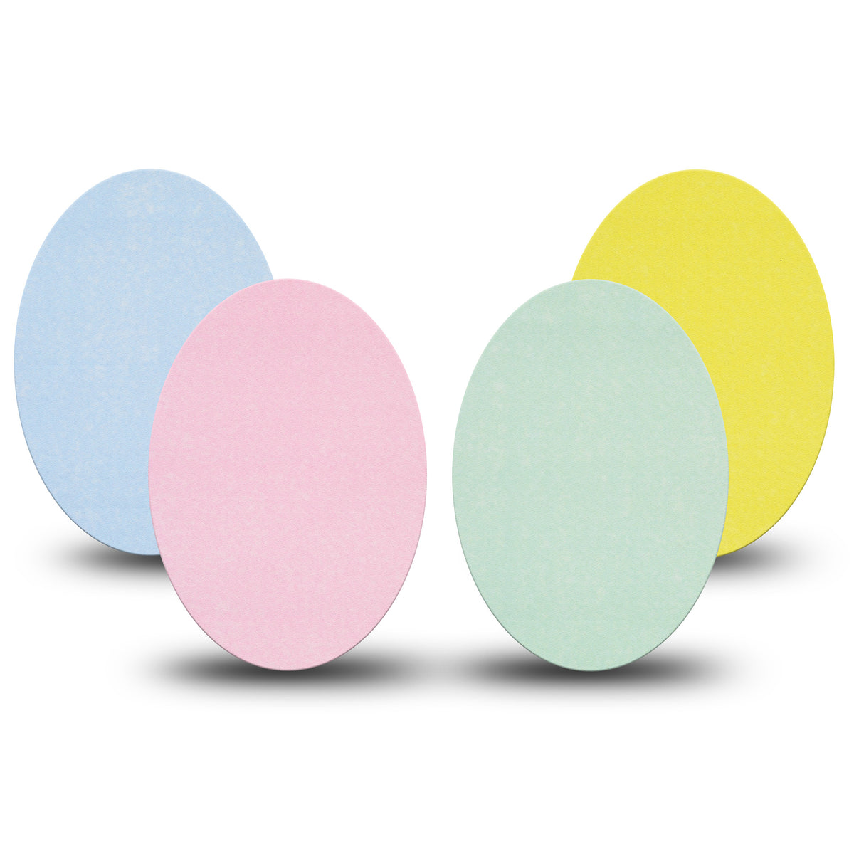 ExpressionMed Solids Variety 4 Patch Pack Oval
