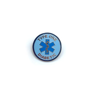 ETC (Type One Diabetic) Medical Alert Enamel Pin