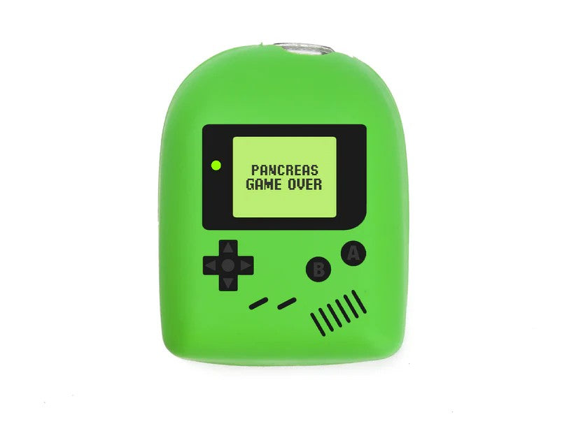Omni Pod Reusable Cover (Game Over) Green