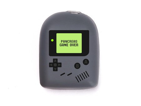 Omni Pod Reusable Cover (Game Over) Grey
