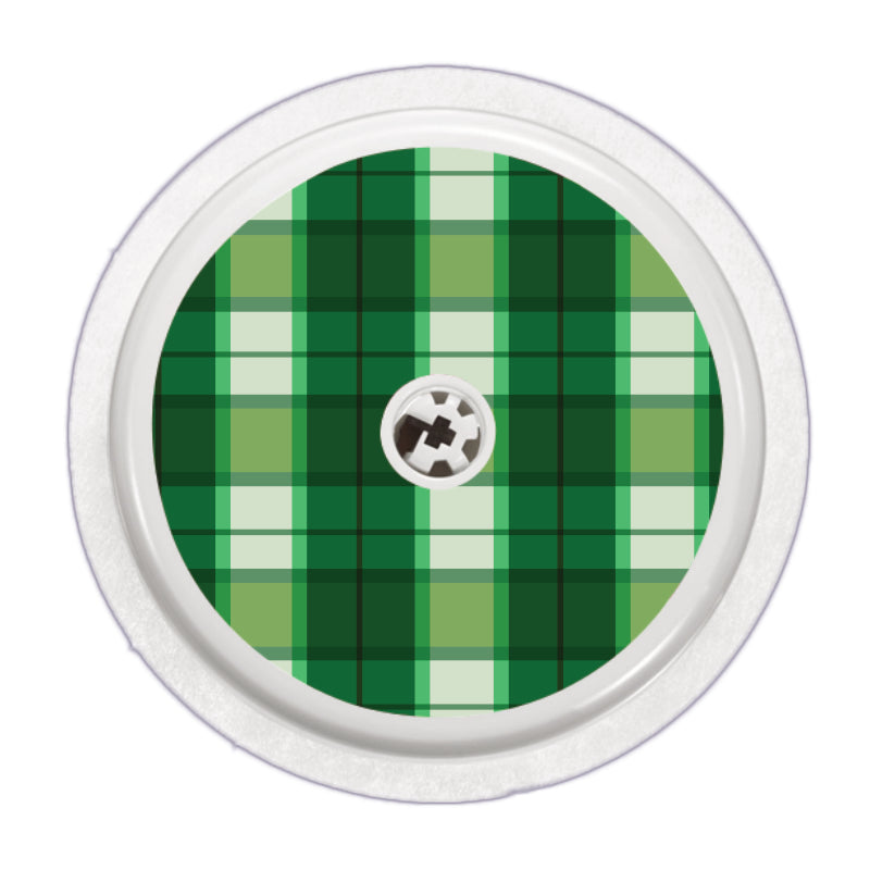 Freestyle Libre 2 Sensor Stickers (Grounded Greens) 6 pack