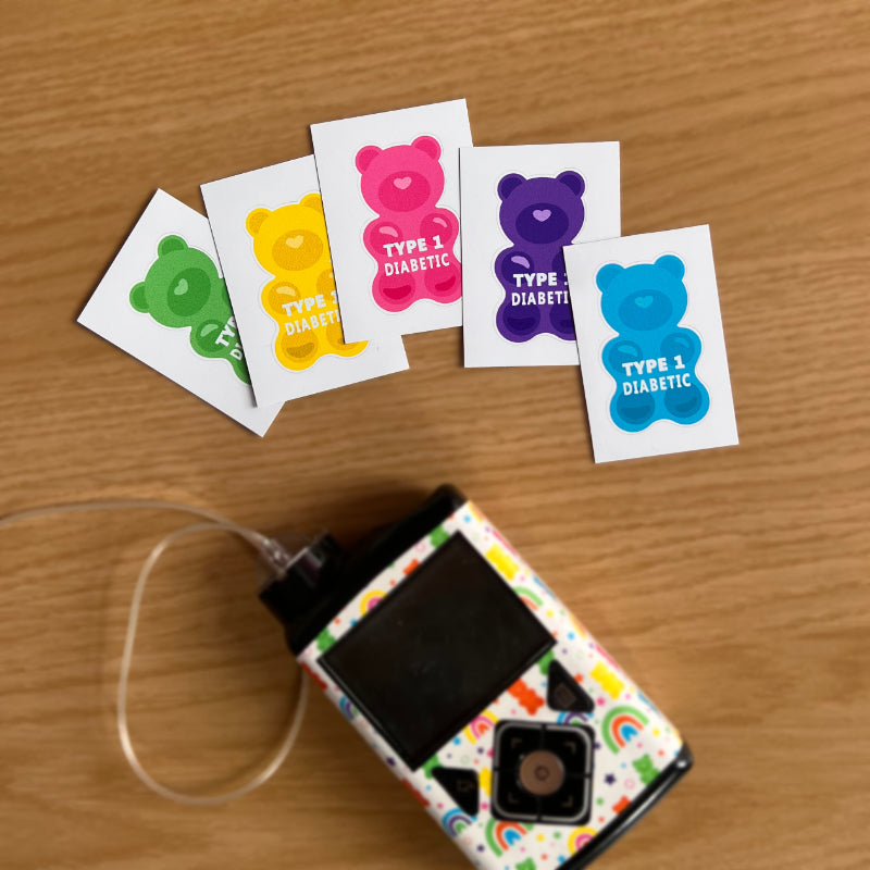 ETC Gummy Bear - Vinyl Decal Sticker (PURPLE)
