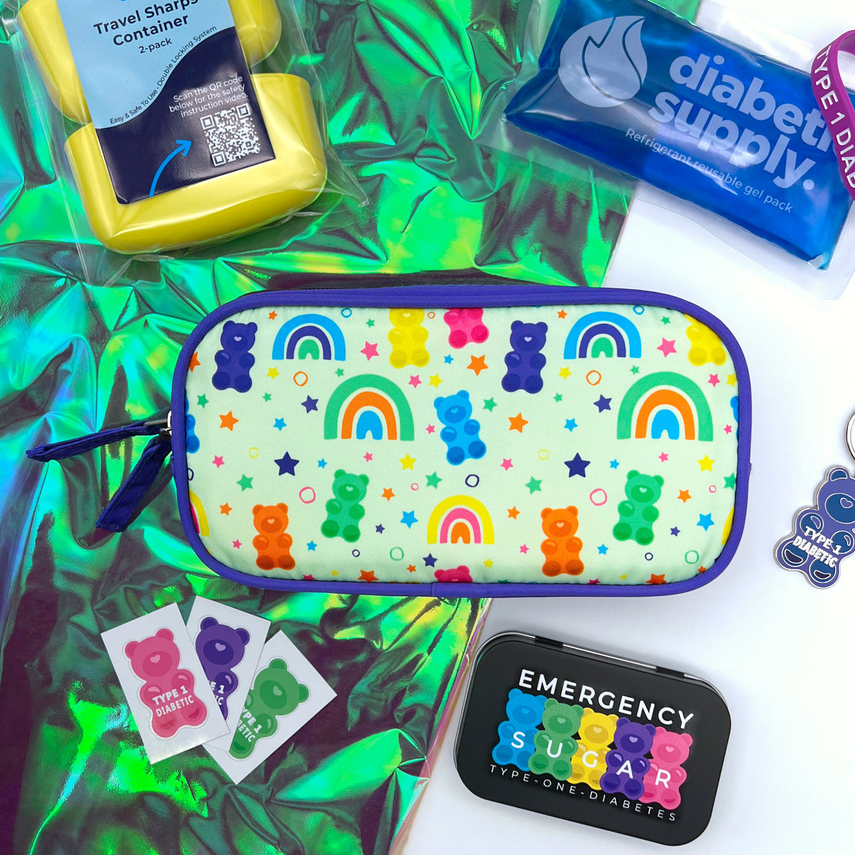 Isothermal Cool Bag - Rainbows &amp; Gummy Bears