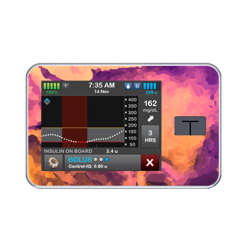 T:slim Cover Sticker (Himalayan Sunset)