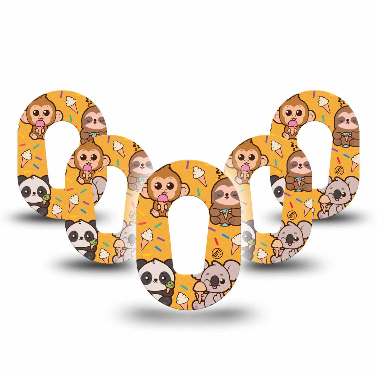 ExpressionMed Mini Ice Cream Buddies Adhesive Patch Dexcom G6/One