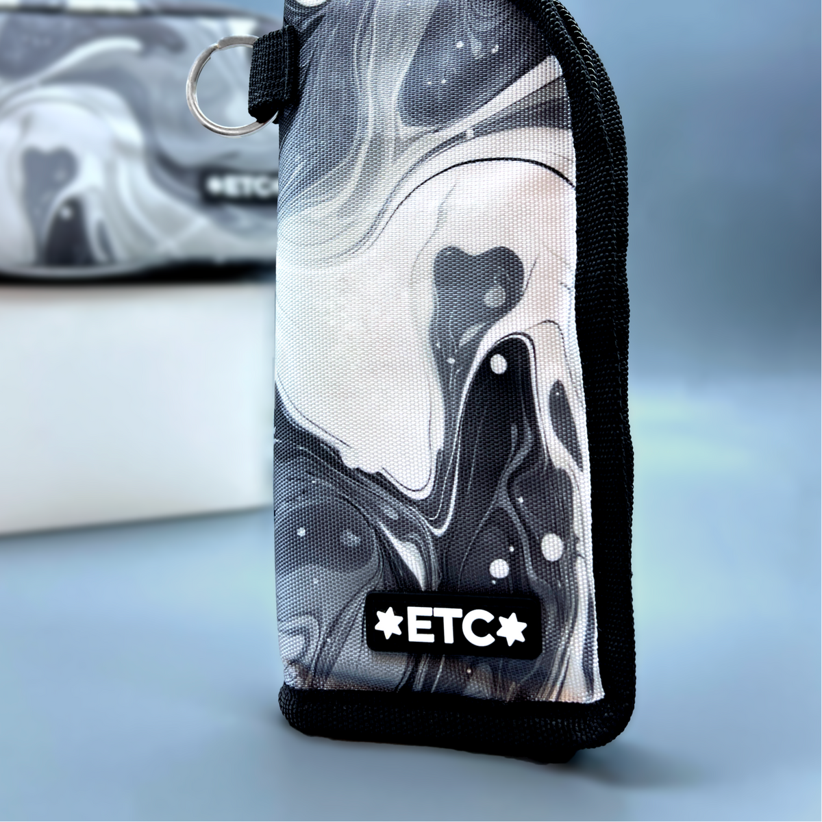 Black &amp; White marble diabetes isotheral pen bag 