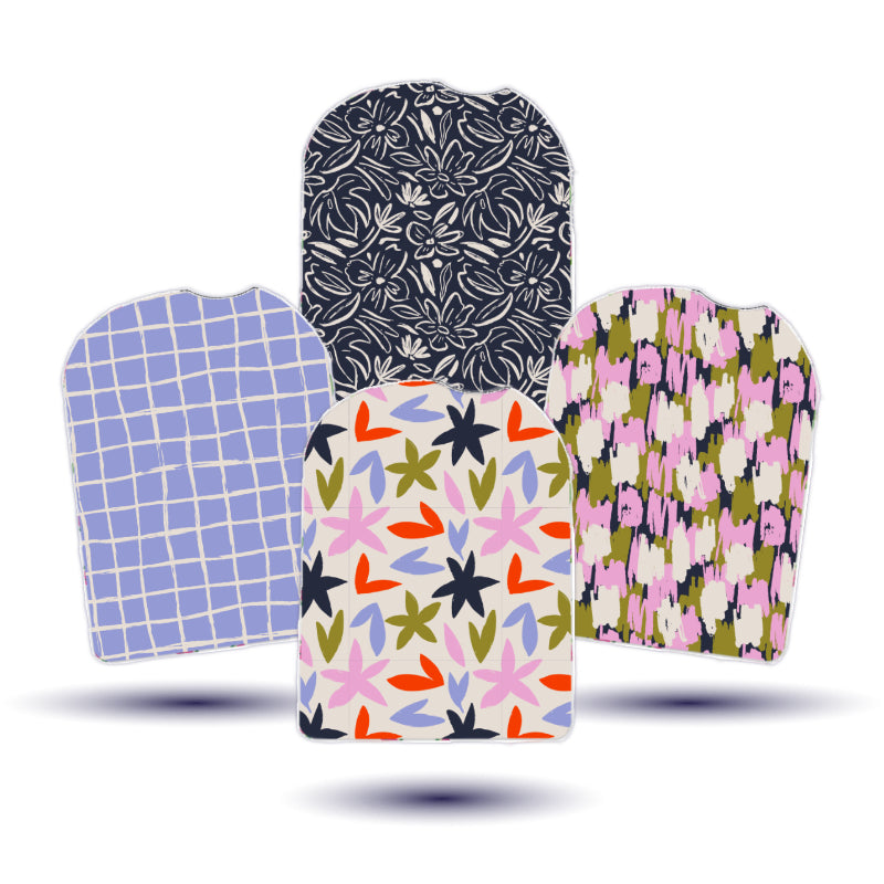 Omnipod Covers (Lavender Blooms Pack) 4pk