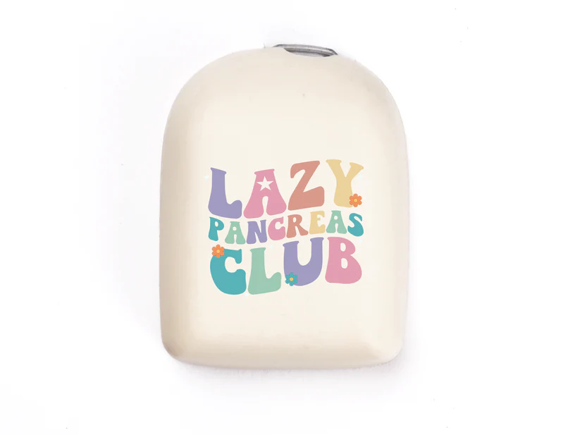 Omni Pod Reusable Cover Lazy Pancreas Club Beige