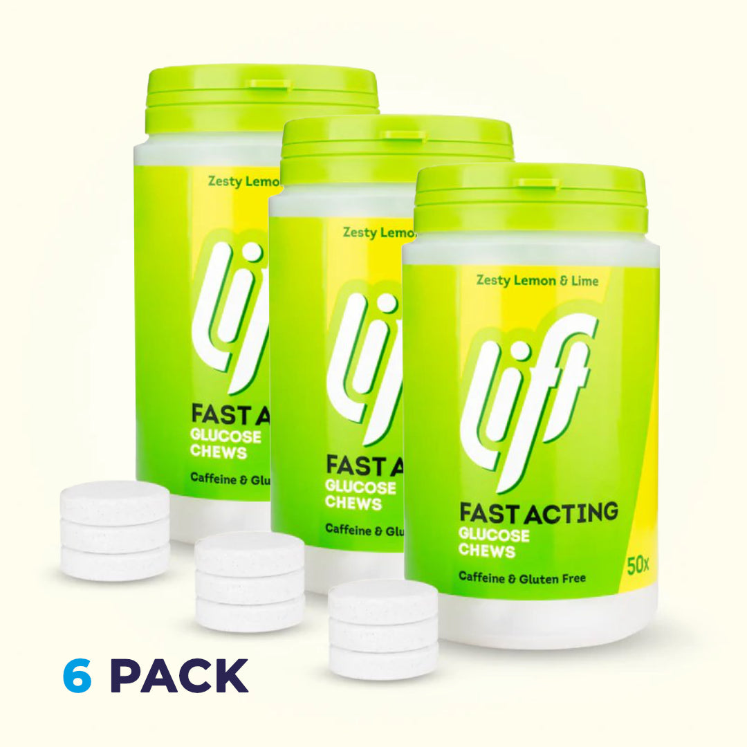 Lift/ GlucoTabs Zesty Lemon &amp; Lime Bumper Pack (Pack of 300)