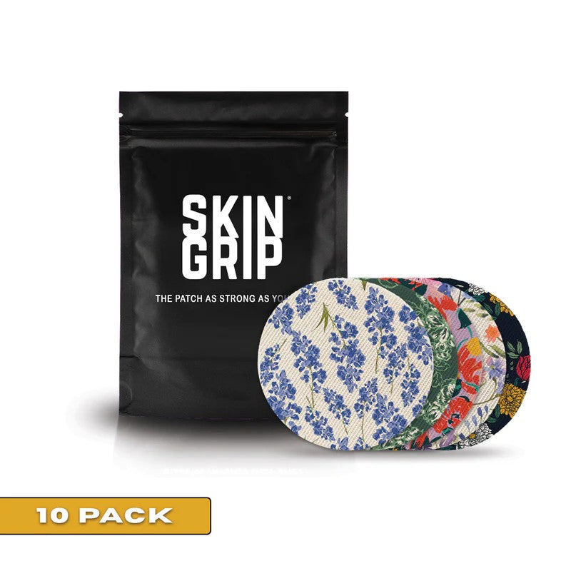 Skin Grip - Freestyle Libre 2 Patterned Overpatch - 10 Pack - Other Patterns Available
