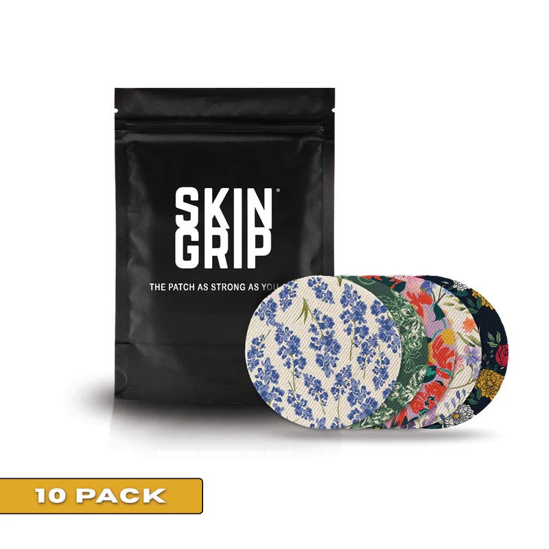 Skin Grip - Freestyle Libre 3 Patterned Overpatch - 10 Pack - Other Patterns Available