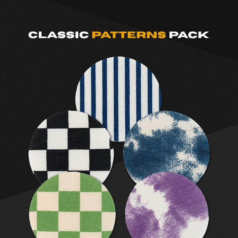 Skin Grip - Freestyle Libre 3 Patterned Overpatch - 10 Pack - Other Patterns Available