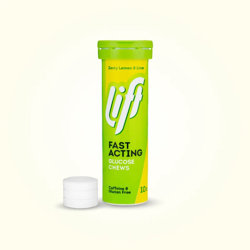 Lift Zesty Lemon &amp; Lime GlucoTabs (10 tablets)