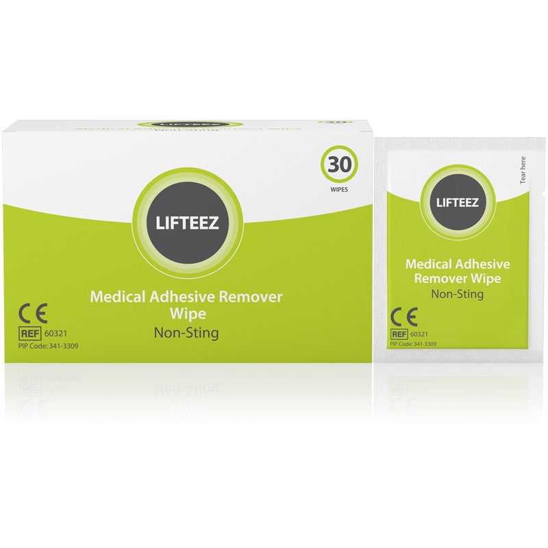 Lifteez Adhesive Remover Wipes (Pack of 30)