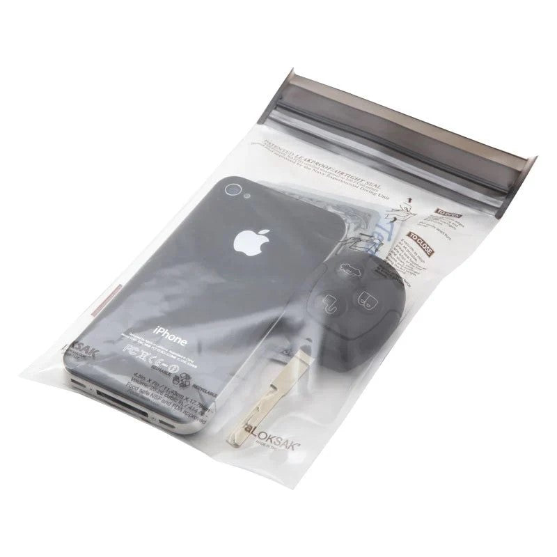 Loksak Waterproof Bag - Pack of 2 - 4" x 7"