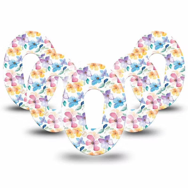 ExpressionMed Luminous Florals Adhesive Patch Dexcom G6/One