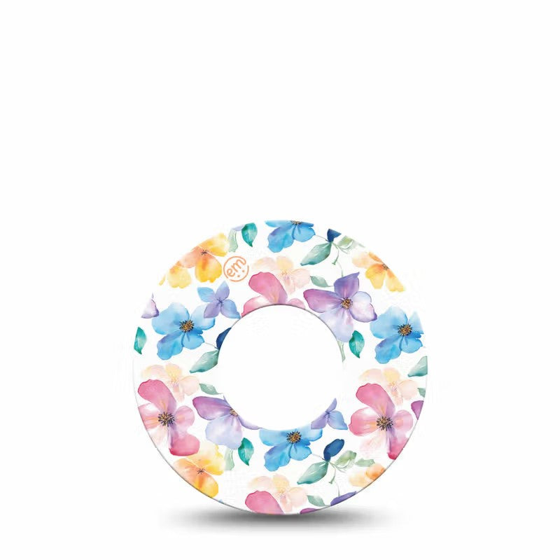 ExpressionMed Luminous Florals Adhesive Patch Freestyle Libre 2