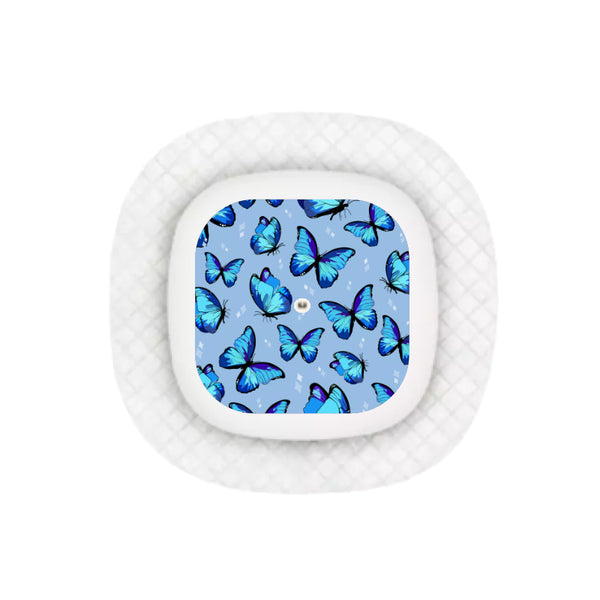 Simple Sensor Sticker Grey Scale Medtronic Simplera Sensor Sticker (Maya Flutter) 4 pack ...