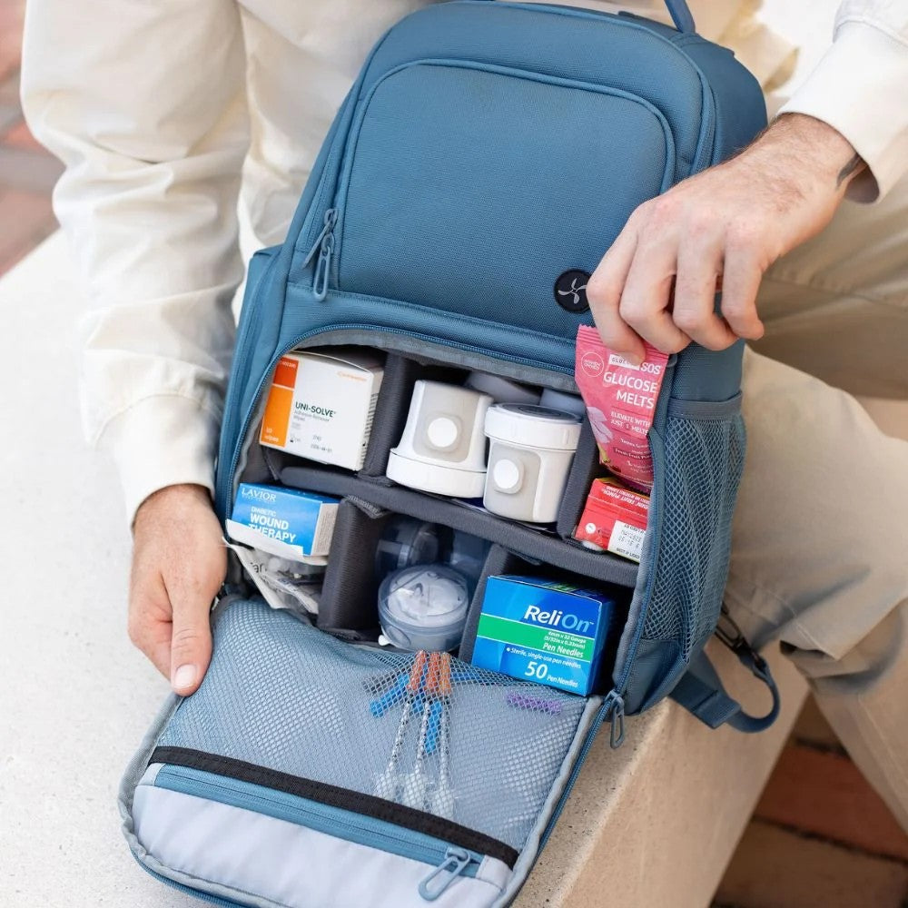 Medium Diabetes Travel Backpack
