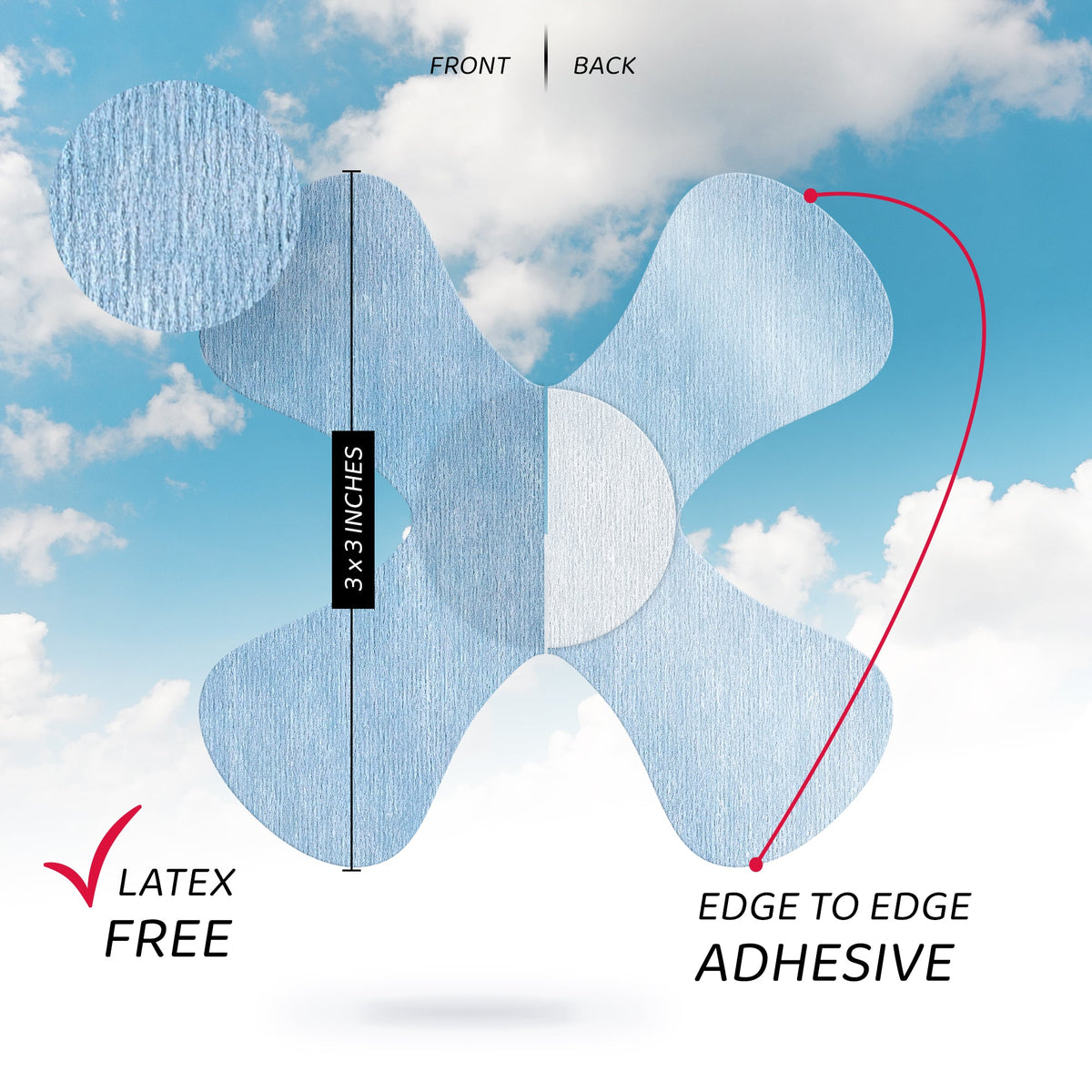 Sample Patch Not Just a Patch X Mini Air - Medtronic Enlite/Guardian Sensor