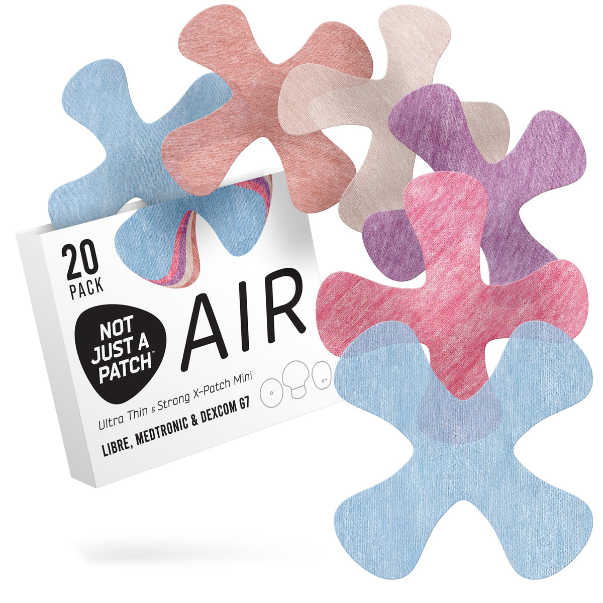 Sample Patch Not Just a Patch X Mini Air - Medtronic Enlite/Guardian Sensor