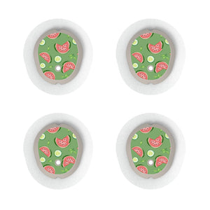 Dexcom G7/Dexcom ONE+ Sensor Sticker (Melon Green Oasis) 4pk