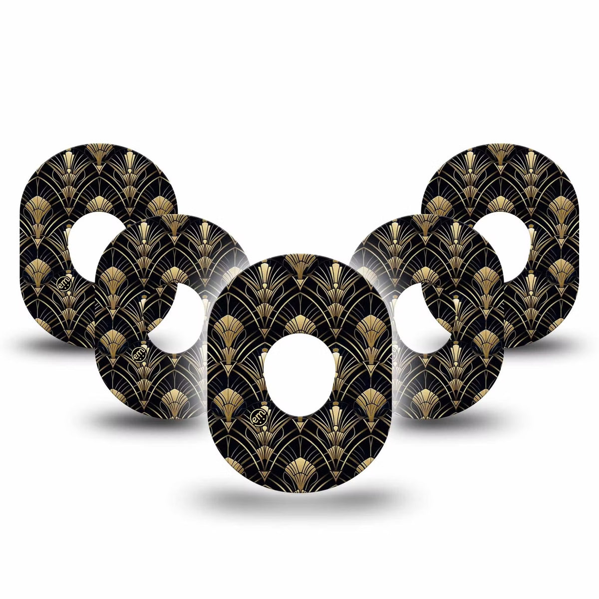 ExpressionMed Midnight Deco Adhesive Patch Dexcom G7/Dexcom ONE+