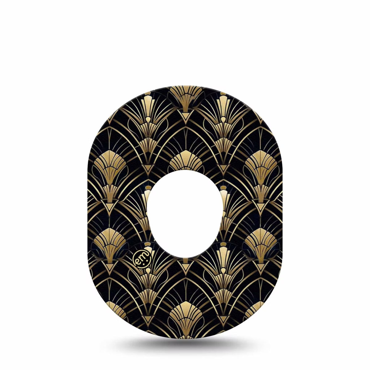 ExpressionMed Midnight Deco Adhesive Patch Dexcom G7/Dexcom ONE+