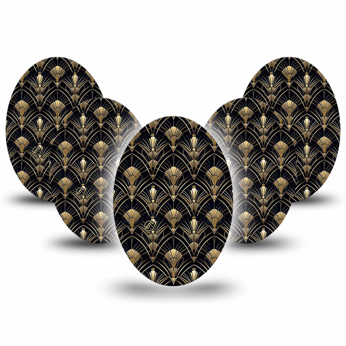 ExpressionMed Midnight Deco Adhesive Patch Oval