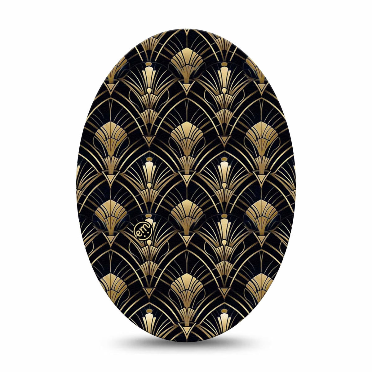 ExpressionMed Midnight Deco Adhesive Patch Oval
