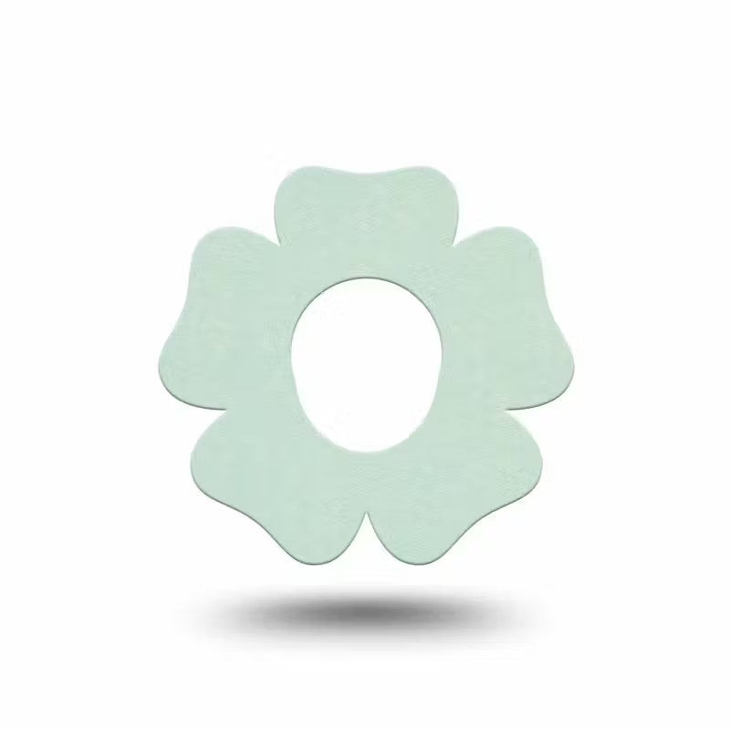 ExpressionMed Mint Green Dexcom G7 Flower Adhesive Patch