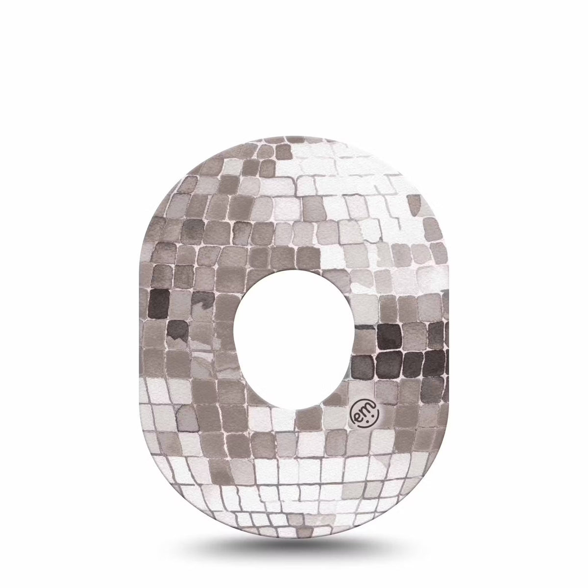 ExpressionMed Mirror Ball Adhesive Patch Dexcom G7/Dexcom ONE+