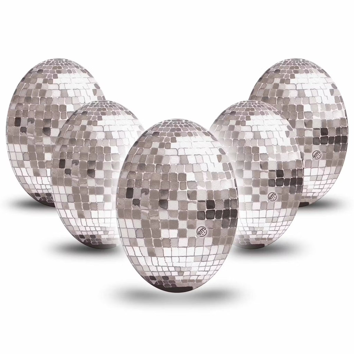 ExpressionMed Mirror Ball Adhesive Patch Oval