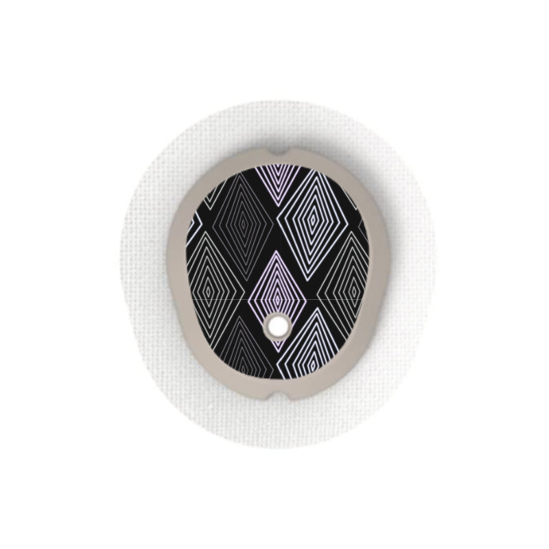 Dexcom G7/Dexcom One+ Sensor Sticker (Monochrome) 6 pack