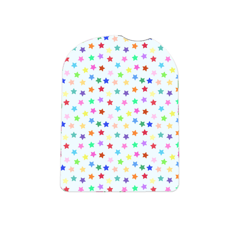 Omnipod Cover Sticker (Multi-Coloured Stars)