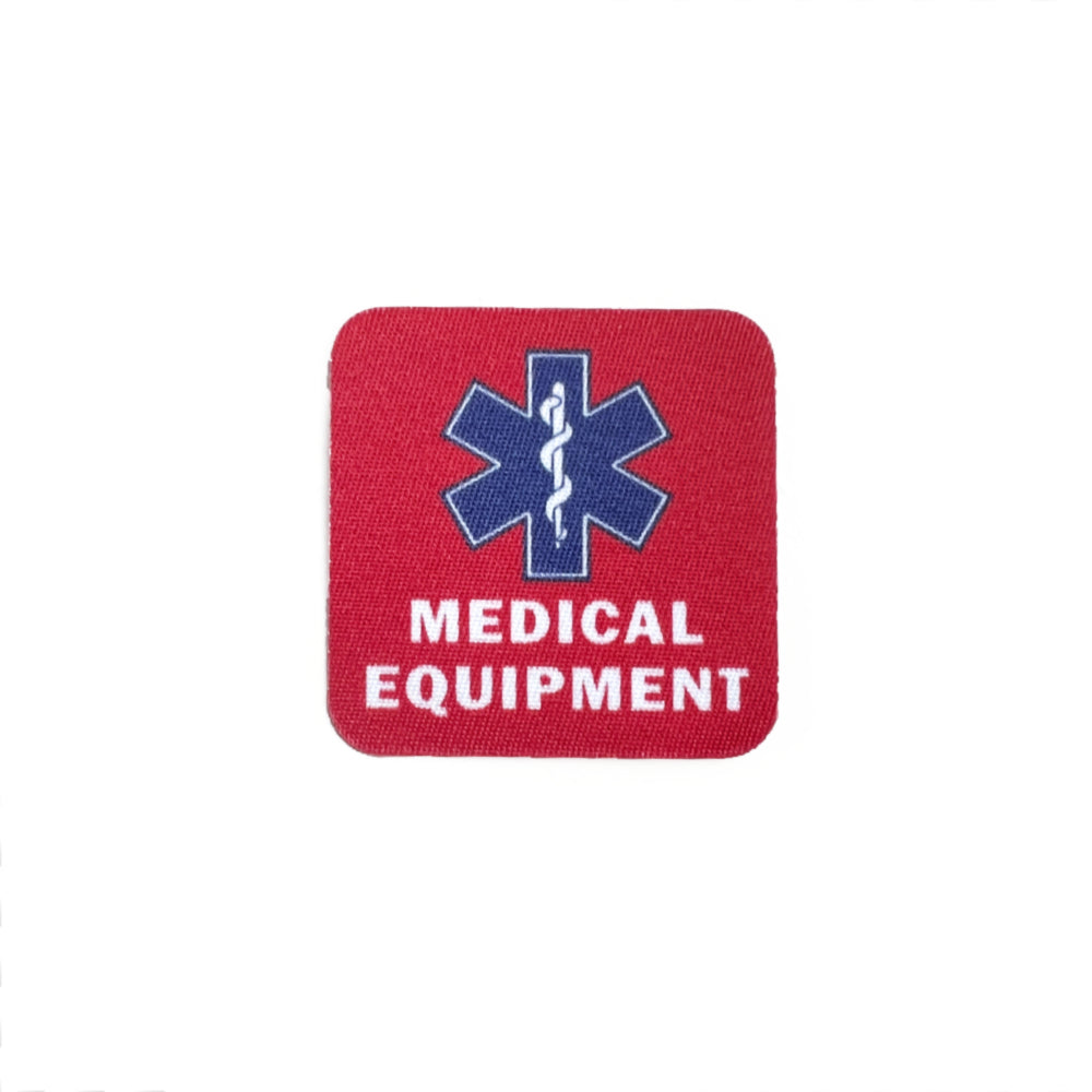 ETC Fabric Patch - Medical Equipment (RED)