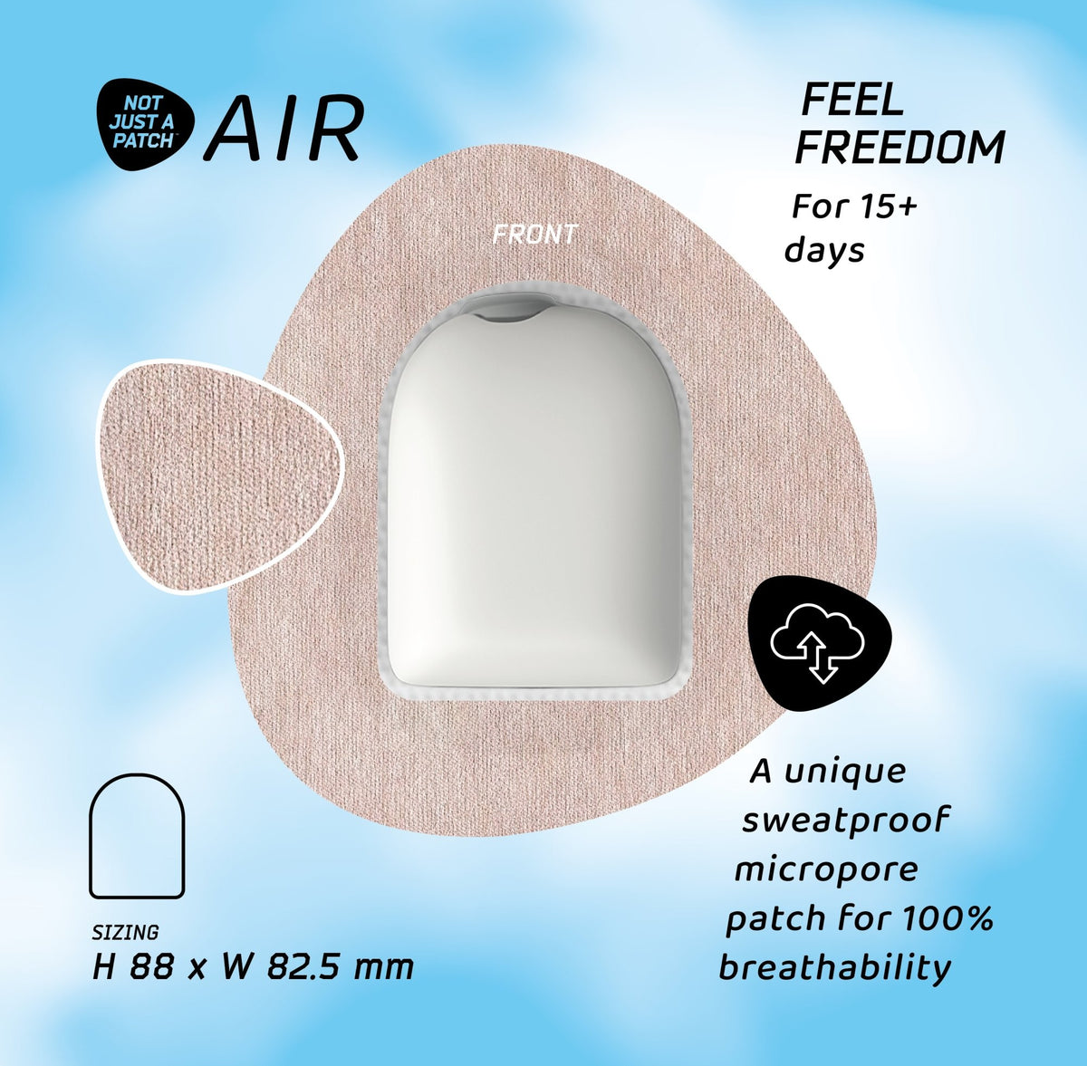 Sample Patch - Not Just a Patch Air - Omnipod
