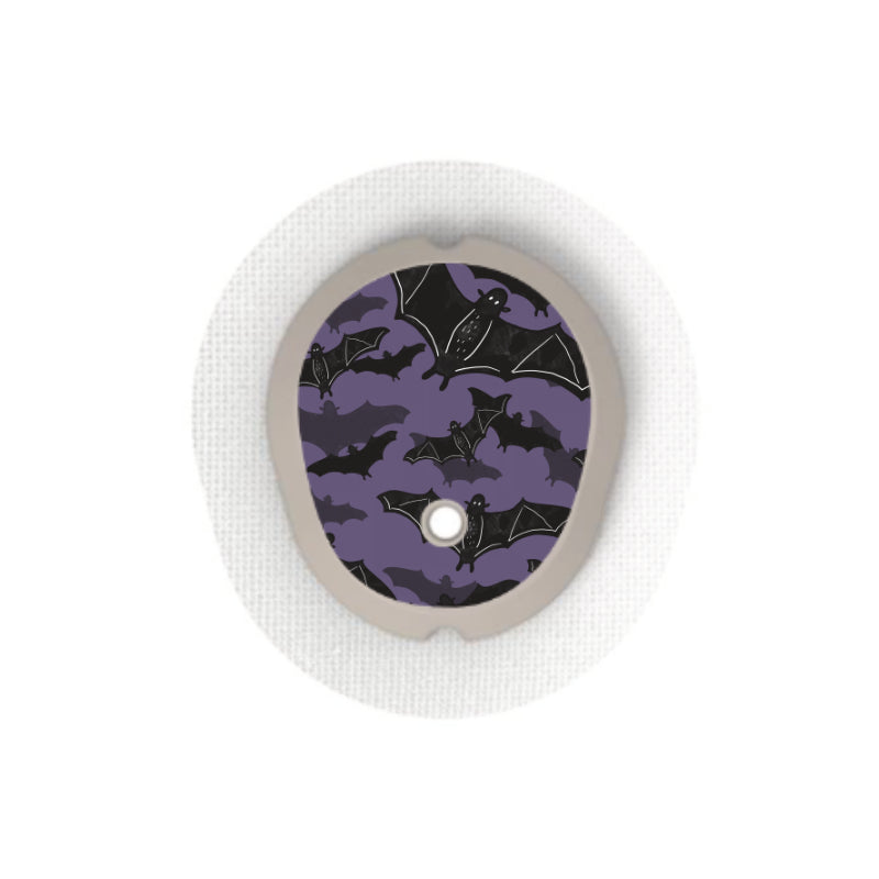 Dexcom G7/Dexcom One+ Sensor Sticker (Neon Midnight) 6 pack
