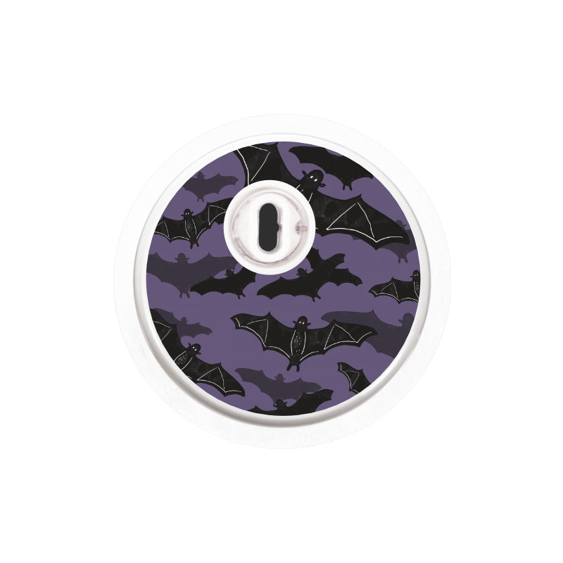 Freestyle Libre 3 Sensor Stickers (Neon Midnight) 6 pack
