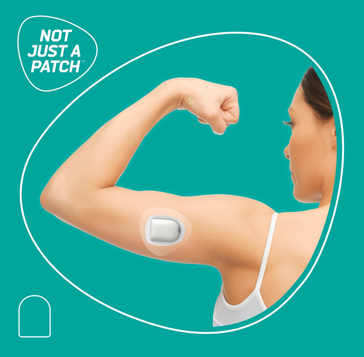 Not Just a Patch Clear - Omnipod - 20 Pack