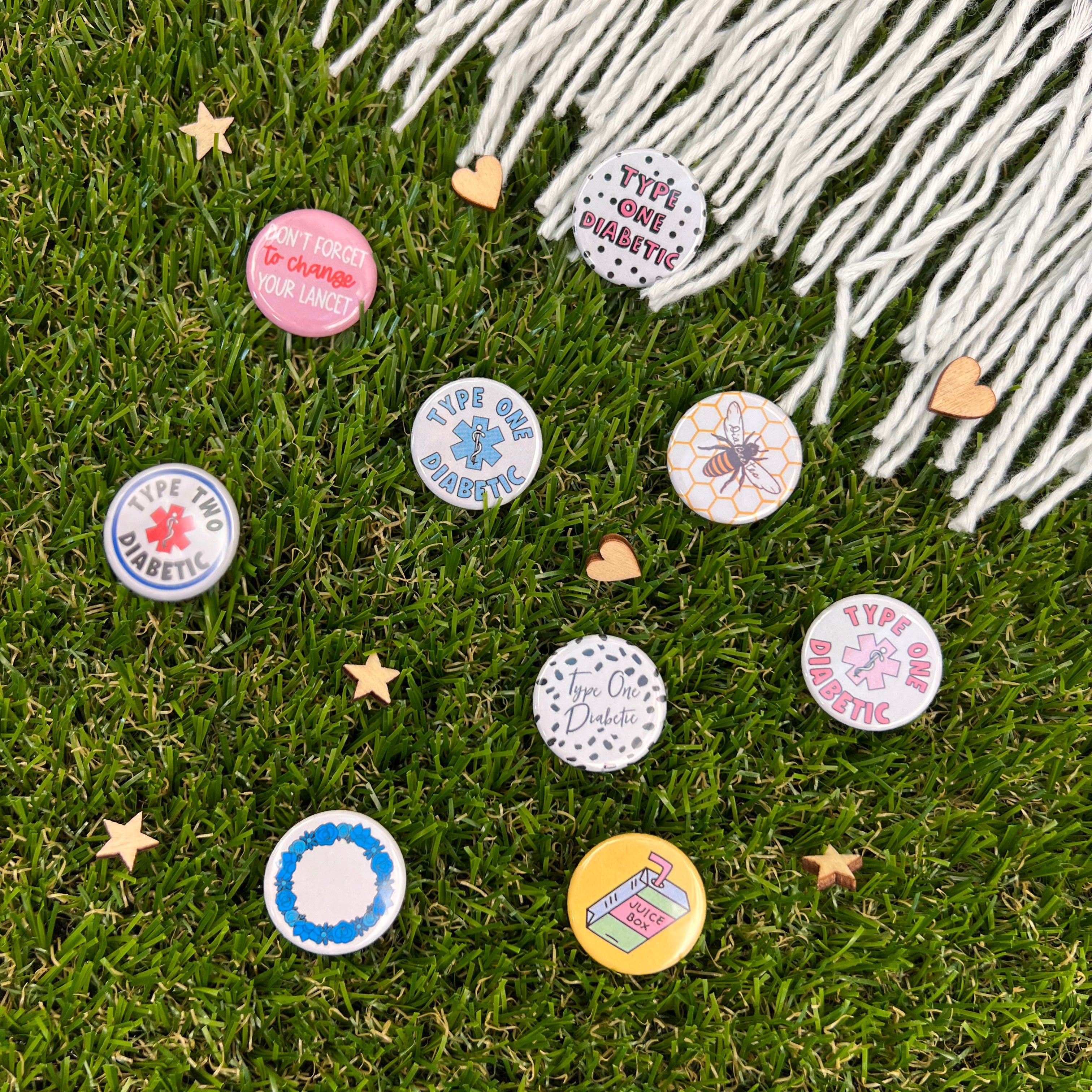 Organising Chaos Button Badges - Choose your favourite