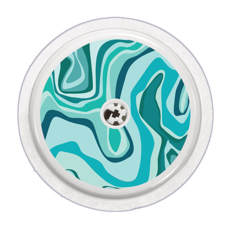 Freestyle Libre 2 Sensor Stickers (Ocean Wonders) 6 pack