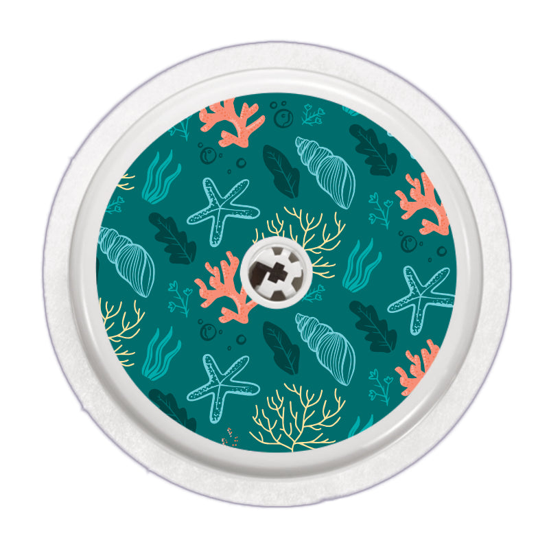 Freestyle Libre 2 Sensor Stickers (Ocean Wonders) 6 pack