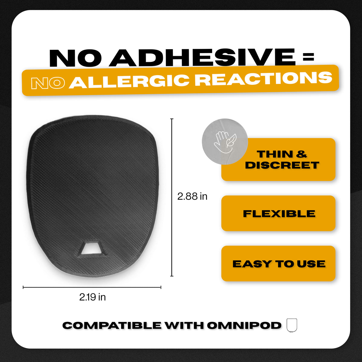 Skin Defender by Skin Grip - Omnipod