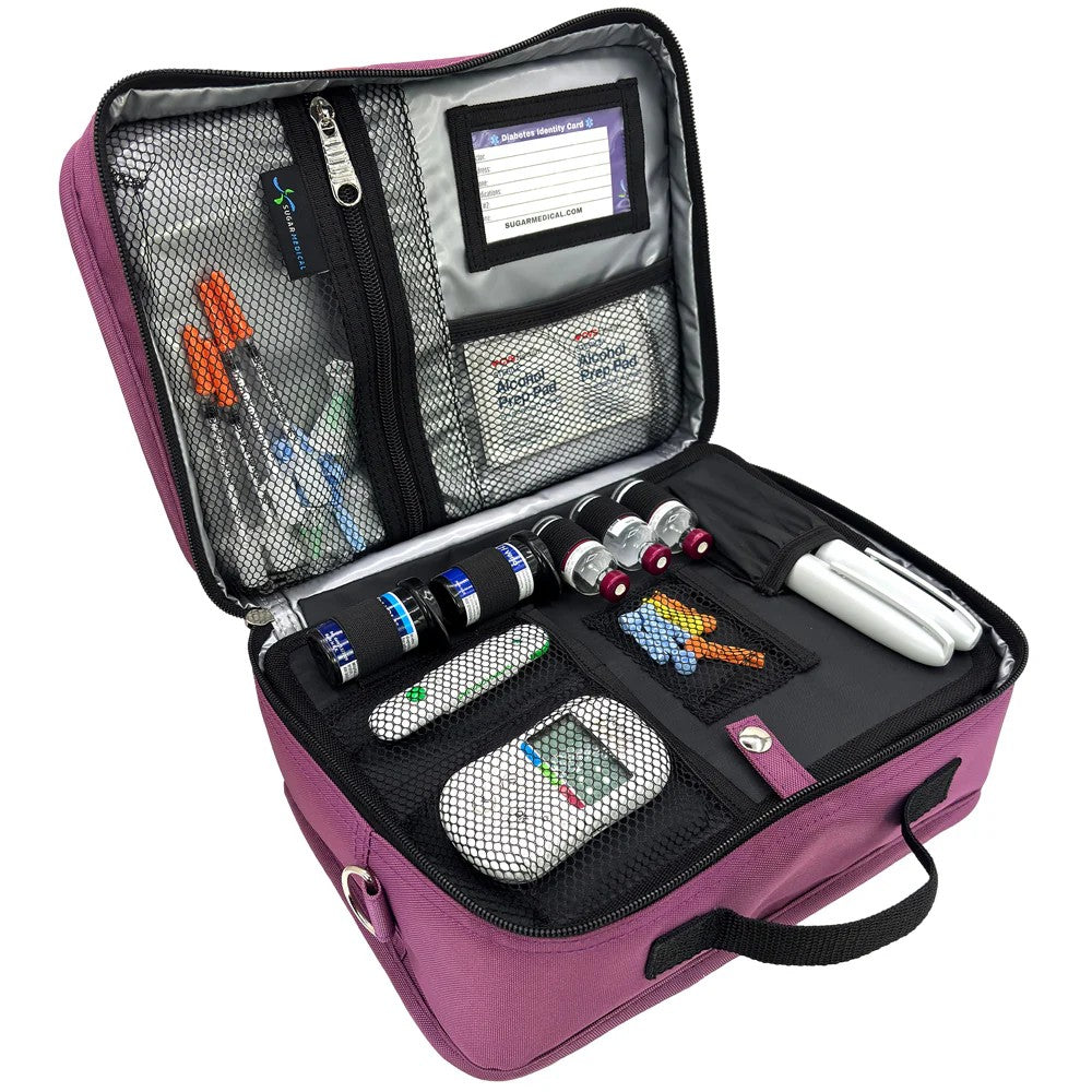 Insulated Travel Diabetes Bag (Other Designs Available)