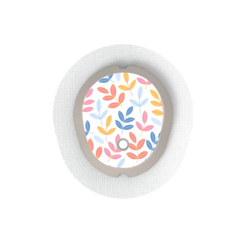 Dexcom G7/Dexcom ONE+ Sensor Sticker (Springy Petals Collection) 4pk