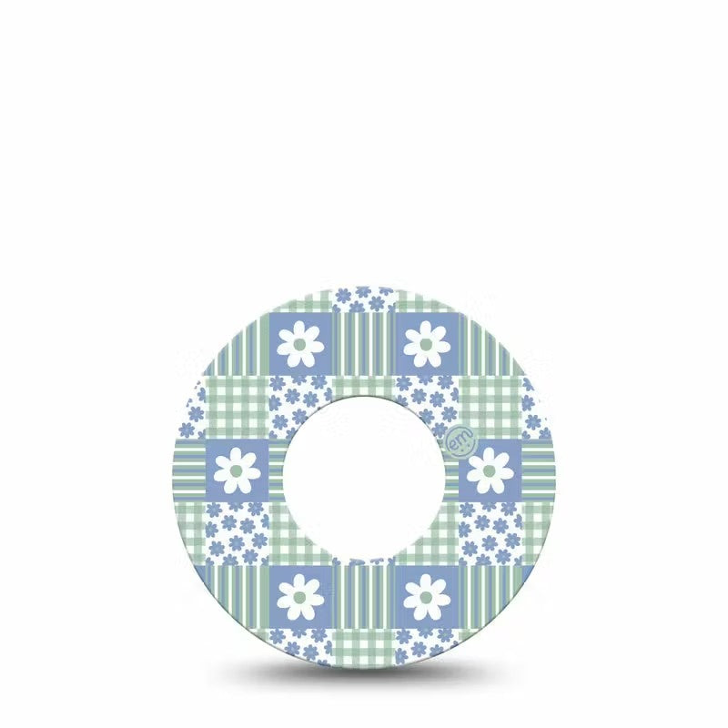 ExpressionMed Patchwork Flowers Adhesive Patch Freestyle Libre 2